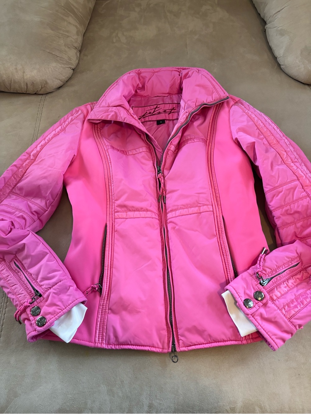 Jet Set Women’s Pink Ski Jacket - Insulated Snow Coat